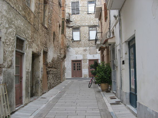 Gasse in Nafplio