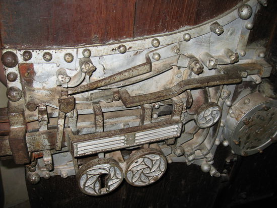 Diese Schloss einer Tuer in der Kirche in Biertan gewann den ersten Preis bei einer Ausstellung in Frankreich