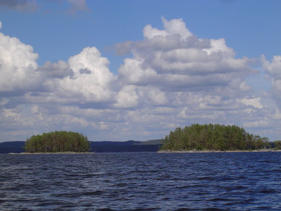 Herrliche Weitsicht: Der See Foxen