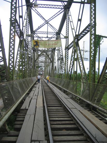 Grenzuebergang von Costa Rica nach Panama