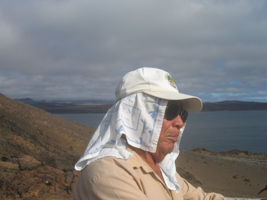 Unser Guide Cesar - immer fuer ein Spaesschen aufgelegt