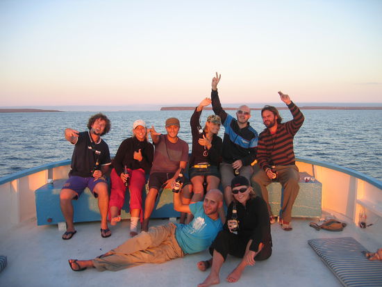 der harte Kern der Tour-Bande