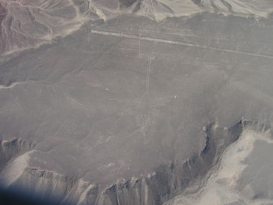 ...und "The Condor" - ehrlich gesagt, der Flug war spektakulaerer als die Linien!