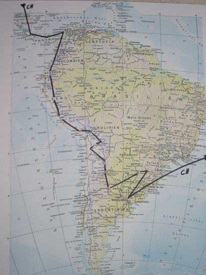 Meine Mittel- und Südamerika-Reise im Gesamtüberblick