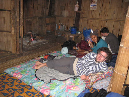 unsere Schlafgelegenheit in Lahun...auch da war ich ueber meine Eingepackte Odlowaesche sehr sehr froh...