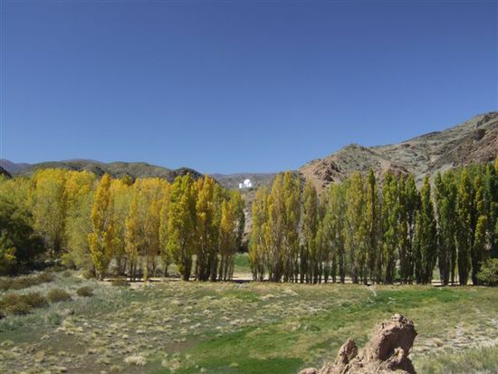 Letzter Blick aufs Observatorium