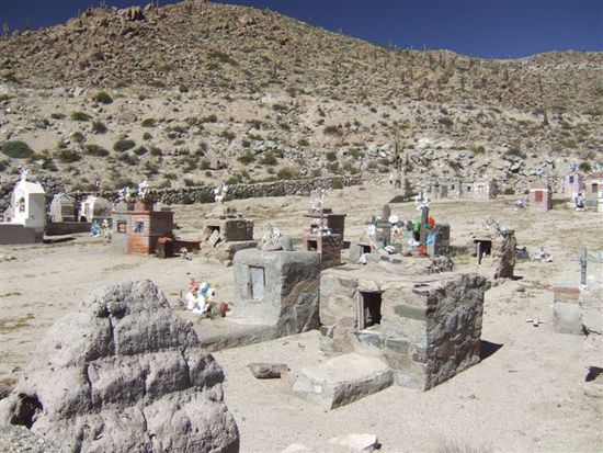 Der "moderne" Friedhof der Menschen aus Santa Rosa