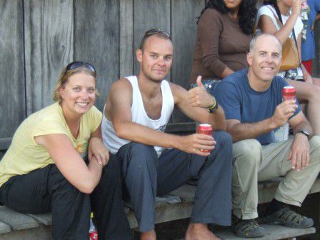 Kate, Glenn und Alan