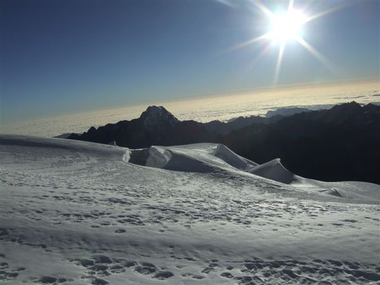 Ein Meer von Wolken