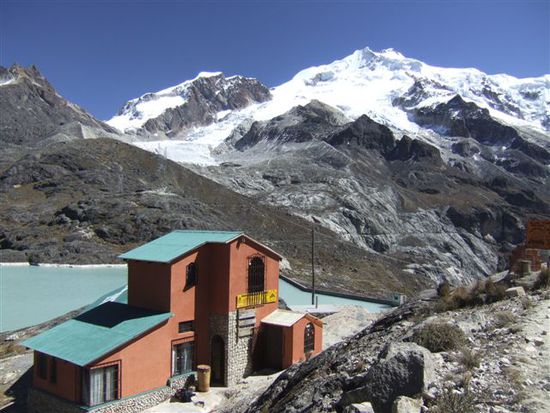 Unser Refugio, benannt nach einem Mitglied des oesterreichischen Alpenvereins