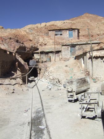 Eingang zur Mine