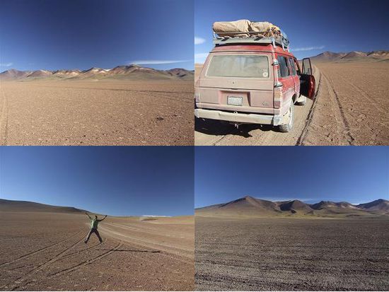 ...ist man ploetzlich auf dem Mars bzw. in der Desierto de Siloli gelandet!