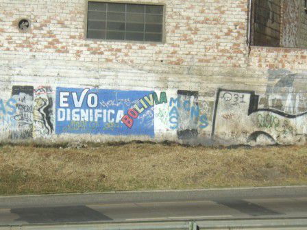 "Evo mach Bolivien wuerdig"