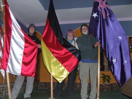 ...Al zieht die australische Flagge der amerikanischen vor