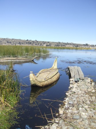 Unser kleines Schilfboot