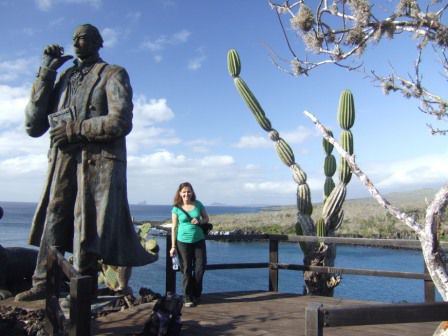 Der junge Charles Darwin ist an dieser Stelle zum ersten Mal an Land gegangen