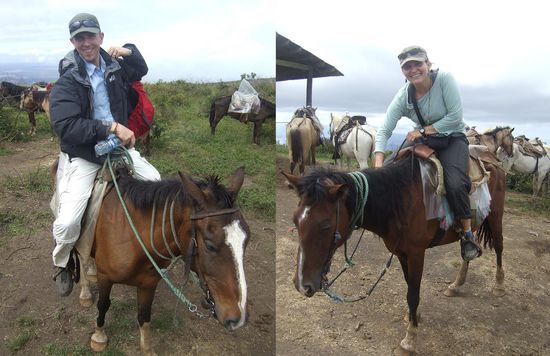 Mit der Senorita jedoch versteht er sich ganz gut!