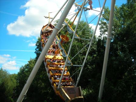 Den Holiday Park muessen wir dem Flo auch unbedingt zeigen...