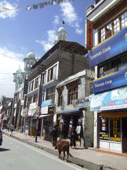 In den Strassen von Leh...