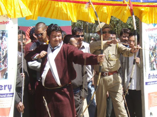 ...und versuchen den perfekten Schuss zu landen...