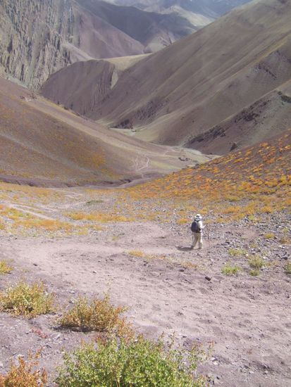 Der Abstieg ins naechste Tal