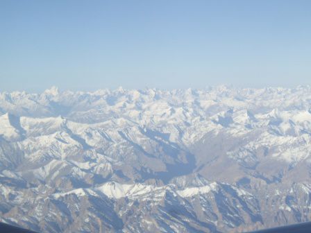 Blick auf das Zanskar Gebirge