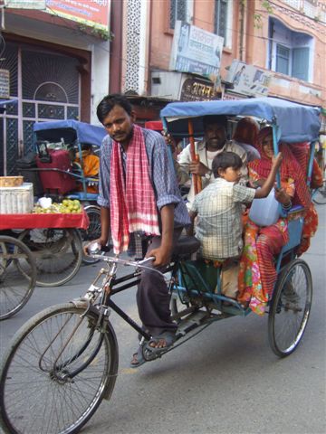 Fahrrad-Rikshaw