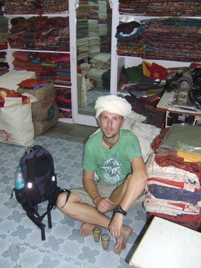 ..und ich nach Turban und Masala-Chai!!