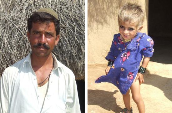 Badia und seine 9 Monate alte Schwester Balu