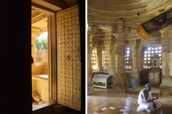 Auch der Innenbereich gestaltet sich fast ausschliesslich aus der prachtvollen Meisel-Kunst