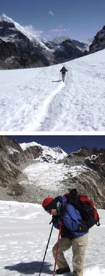 ...am Pass angelangt hat sie die Schnauze gestrichen voll
"Jo Fredi, die Landschaft gfoit ma a supa guat, owwa wo zum Deiw'l is der Poss endlich?"