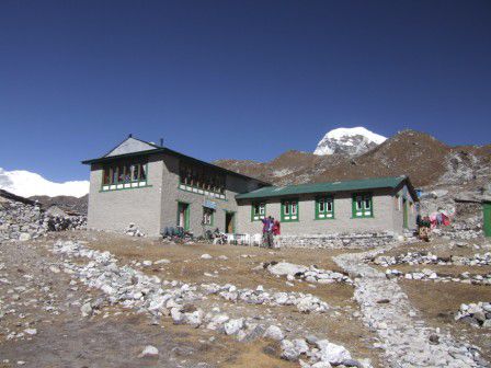 Unsere Lodge in Gokyo