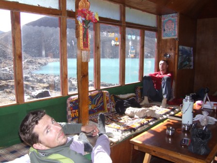 Ausblick aus dem Diningroom