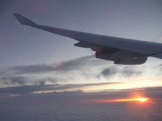 Heute hebt der Flieger zum 34sten und letzten Mal auf dieser Reise ab - es geht nach Hause!