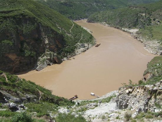 Faehre zur Querung des Yangzi