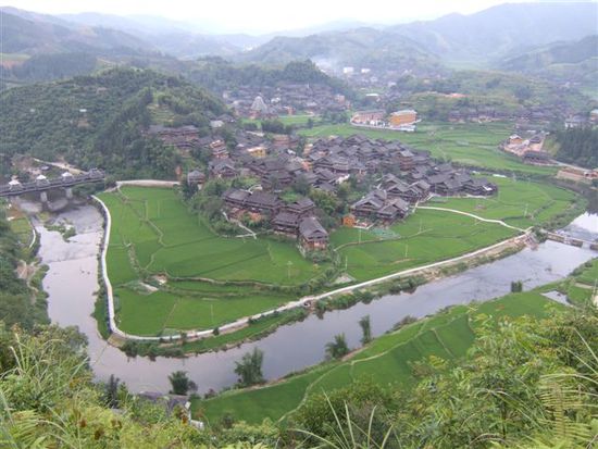 Blick auf Chengyang