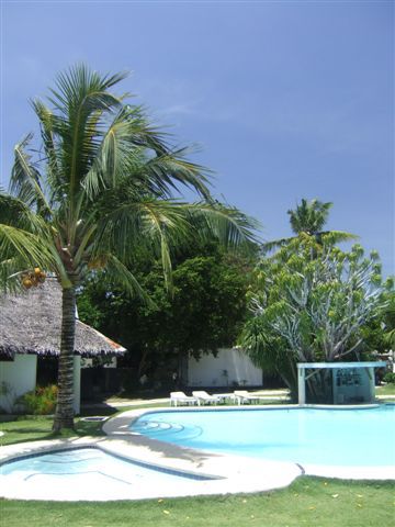 Der Pool mit Bar