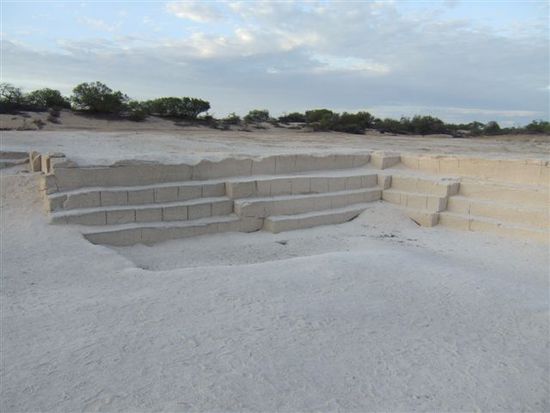Noch heute werden Muschelbloecke abgebaut...