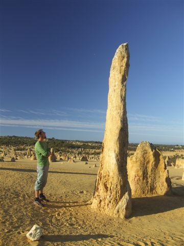 Der "Lange Stefan" unter den Pinnacles