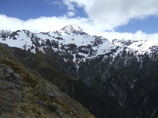 ...und auf die herrlichen Schneeberge, die uns umgeben!