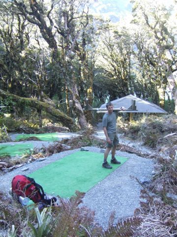 ..und damit am Campground zu sein!
"Camp mit Hausbonk"