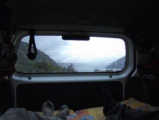 ...sogar mit Ausblick!