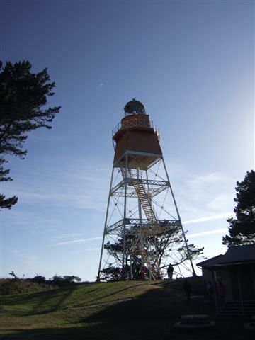Am aeussersten Zipfel steht ein Leuchtturm,...