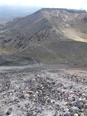 Der Weg nach unten fuehrt geradeaus. In 25min knapp 600hm bergab.
Nur nu geil!!!!!!!!!!