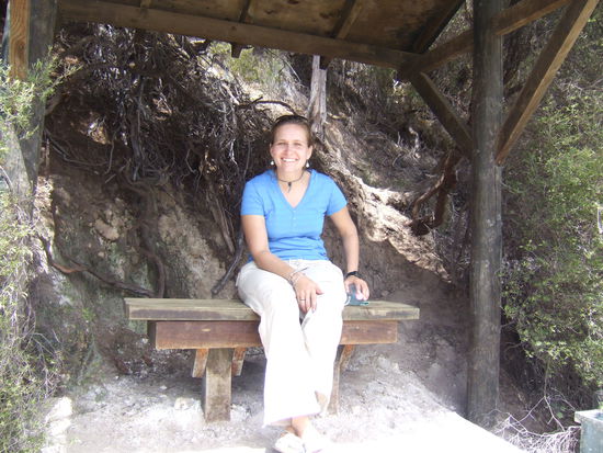 ...ganz im Gegensatz zu mir, so schoen die Landschaft hier ist, aber mir wird hier echt uebel von den vielen "faulen Eiern"!