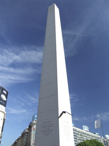 Obelisk am Plaza de Republica