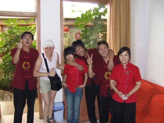 Unsere herrliche Hostelbelegschaft