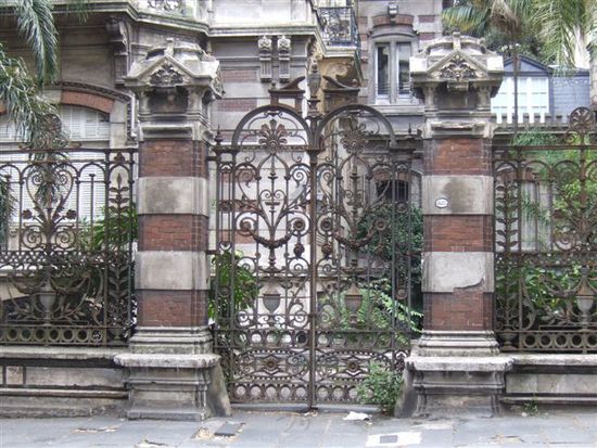 Villenviertel in Recoleta