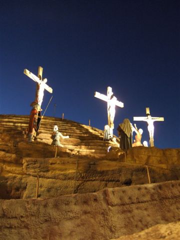 Statt Disneyland gibts hier den religioesen Themenpark "Tierra Santa" - anders als erwartet leider ein ziemlicher Reinfall!