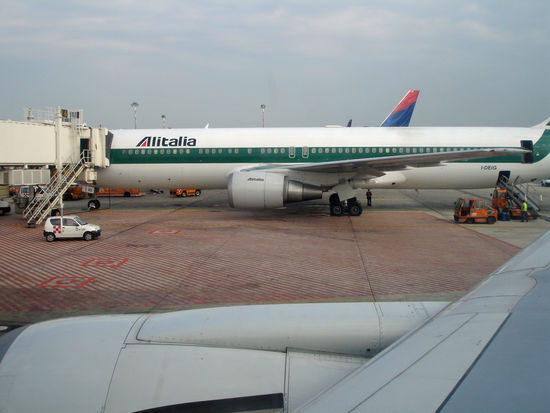 Abflug ab Brüssel 7.15 Uhr Ortszeit Richtung Mailand